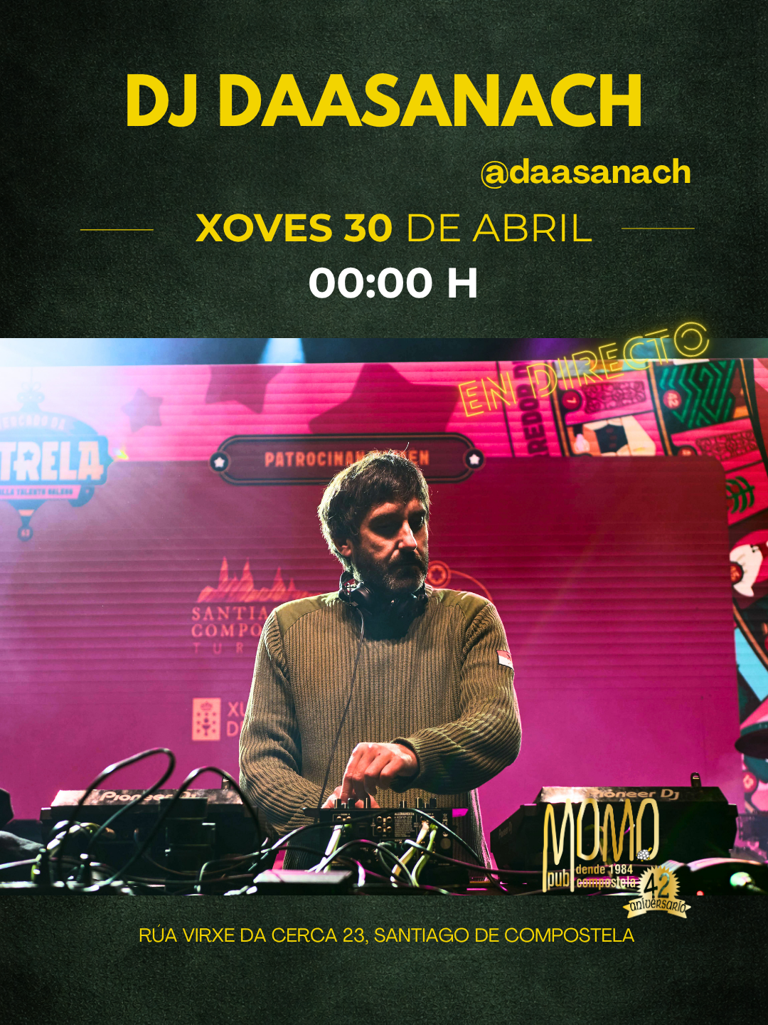 DJ Daasanach 30 de abril de 2026