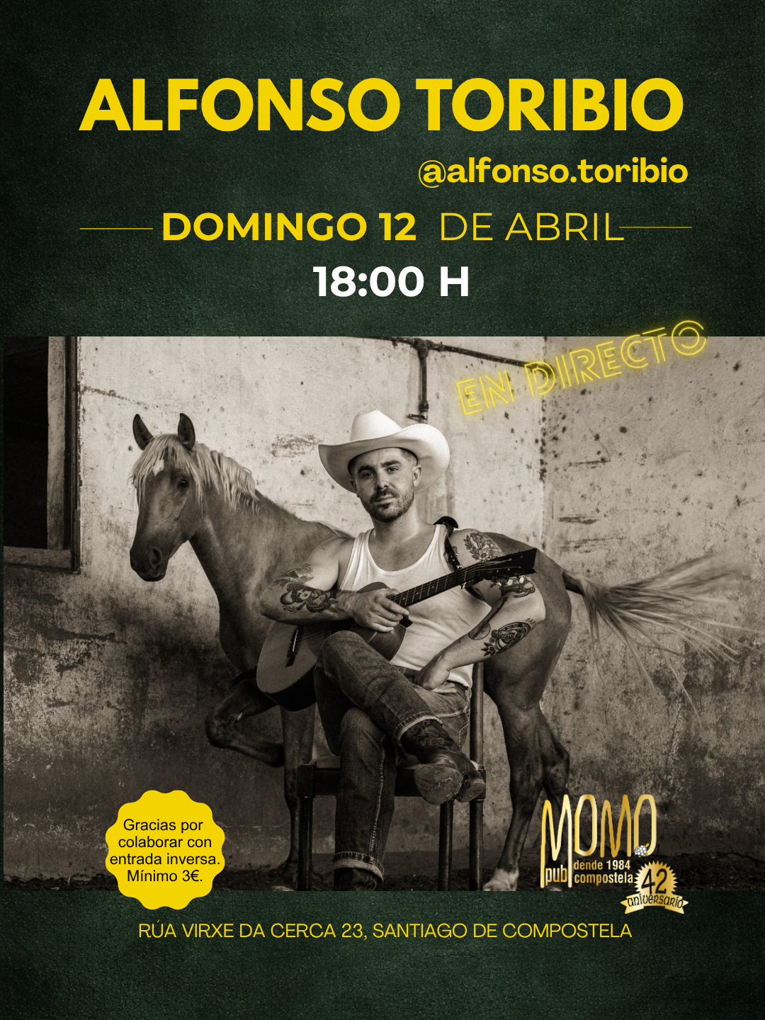 Alfonso Toribio 12 de abril de 2026