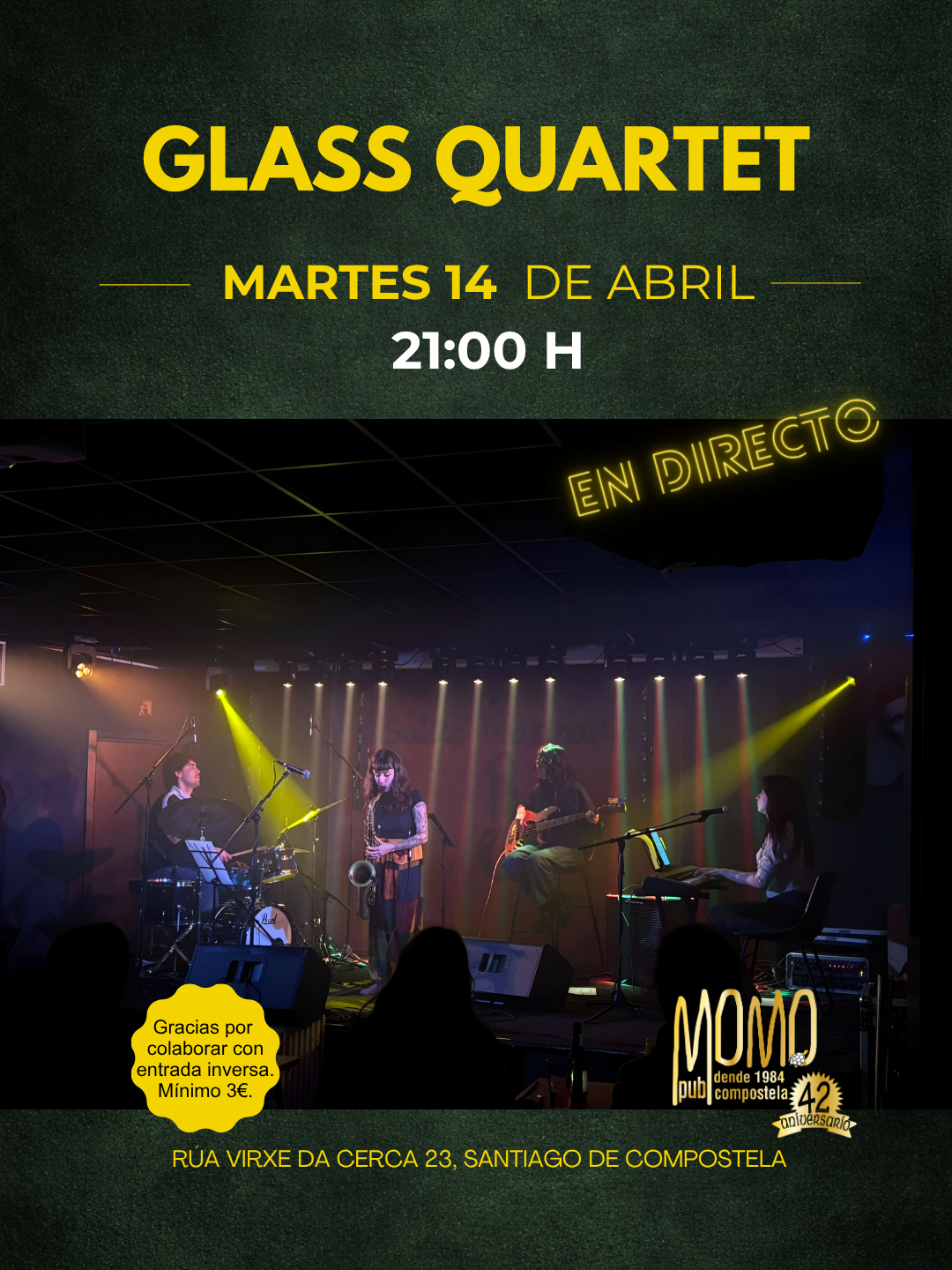 Glass Quartet 14 de abril de 2026